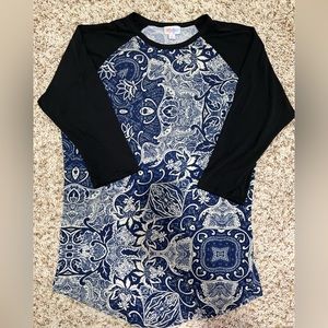 LuLaRoe Floral Damask Print Randy Medium